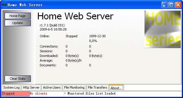 Home Web Server V1.9.1.163